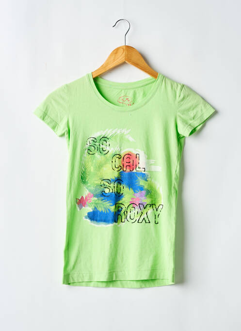 Tricou verde ROXY fată