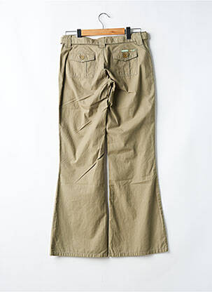 Pantalon evazat talie joasă talie joasă verde ROXY femeie