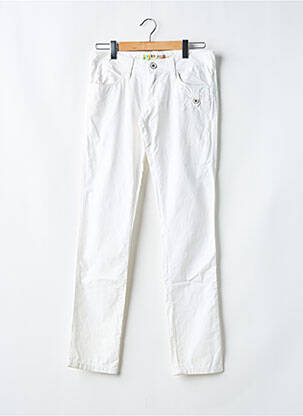 Blugi cu croială slim alb ROXY femeie