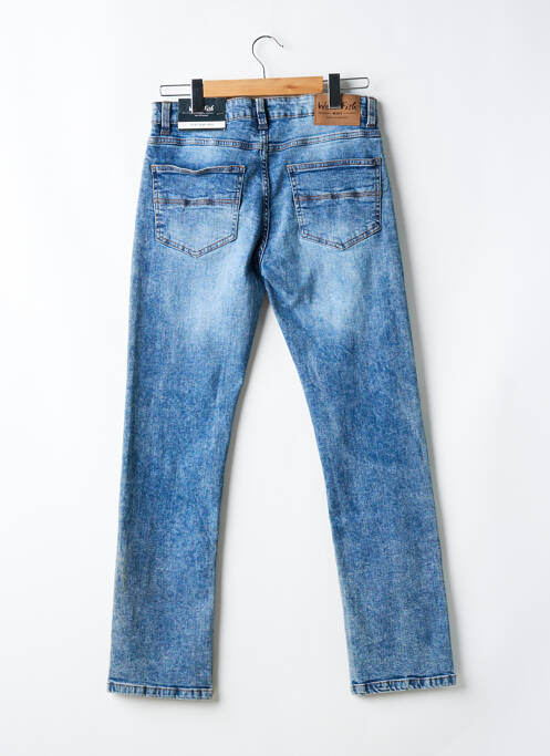 Blugi cu croială slim albastru WEIRD FISH femeie