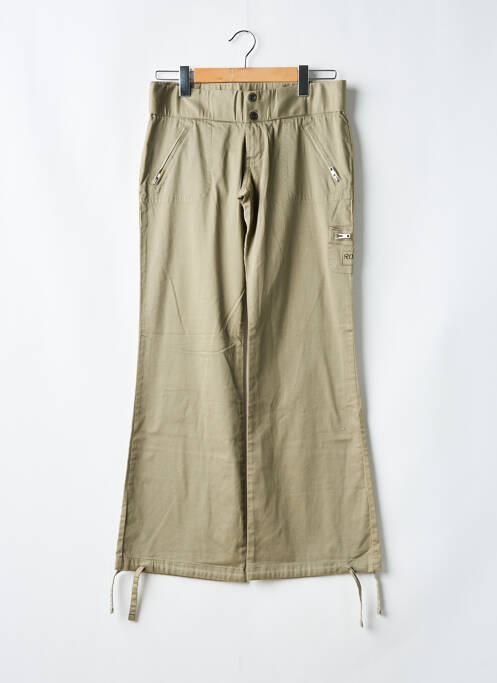 Pantalon evazat elasticitate mărime normală verde ROXY femme