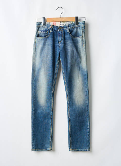 Blugi cu croială slim albastru ROXY fată