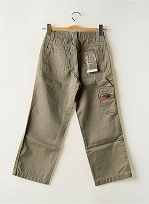 Pantalon drept croială dreaptă mărime reglabilă verde QUIKSILVER băiat