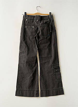 Pantalon larg țesătură poplin gri ROXY GIRL fată