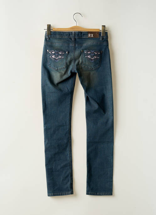 Blugi cu croială slim albastru ROXY fată