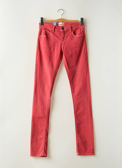 Blugi cu croială slim roșu QUIKSILVER femeie