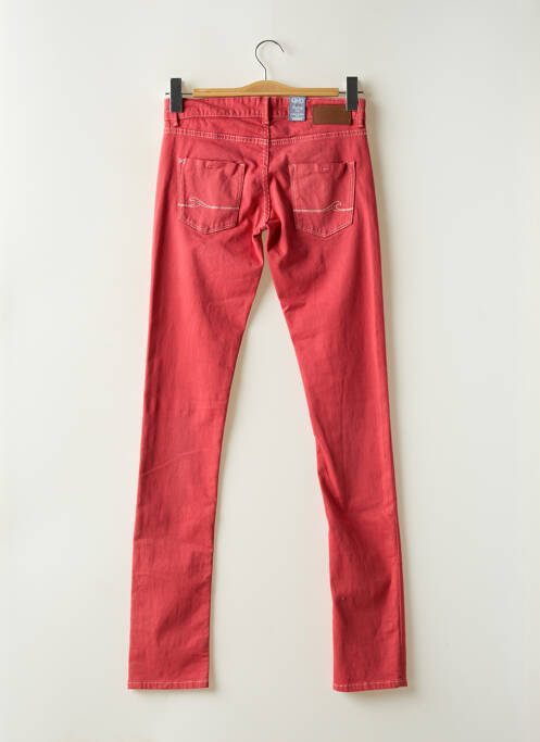 Blugi cu croială slim roșu QUIKSILVER femeie