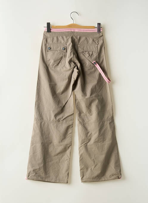 Pantalon larg verde ROXY fată