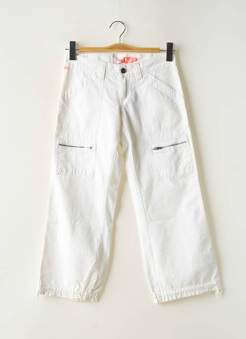 Pantalon trei sferturi alb ROXY femeie