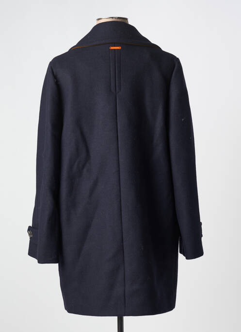 Palton lung albastru MAISON LENER femeie