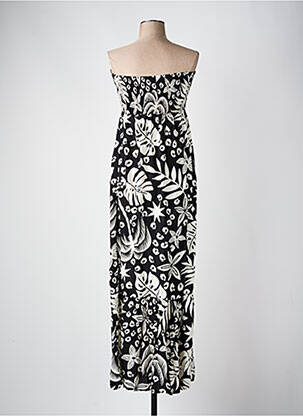 Rochie lungă imprimeu floral fără mâneci negru ONLY femeie