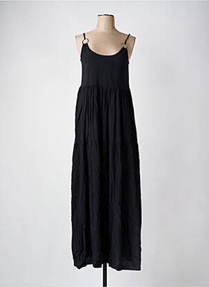 Rochie lungă fără mâneci fără mâneci negru ONLY femeie