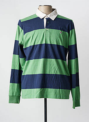 Polo mâneci lungi mâneci lungi verde SERGE BLANCO bărbat