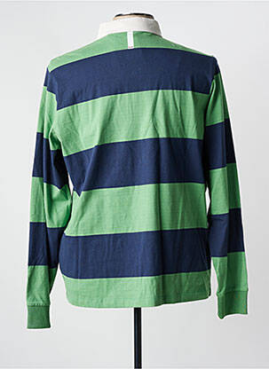Polo mâneci lungi mâneci lungi verde SERGE BLANCO bărbat