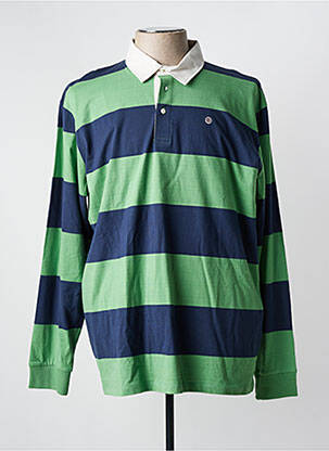 Polo mâneci lungi mâneci lungi verde SERGE BLANCO bărbat