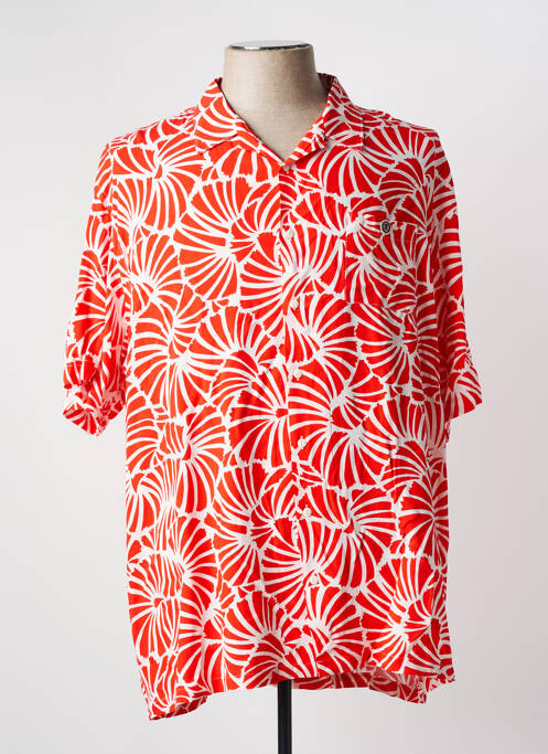 Cămașă cu mâneci scurte roșu SERGE BLANCO bărbat