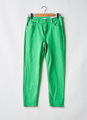 Blugi cu croială dreaptă verde ONLY femeie