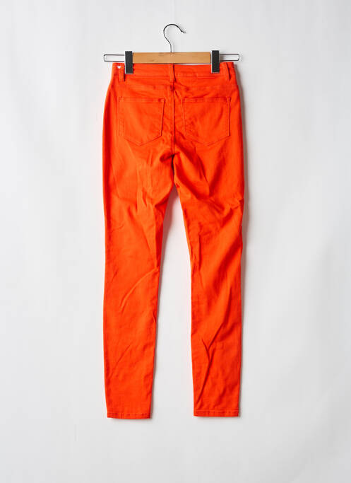 Pantalon drept portocaliu VERO MODA femeie