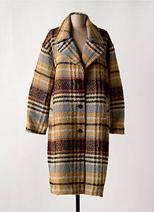 Palton lung bej SCOTCH & SODA femeie