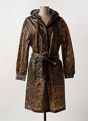 Impermeabil maro CREAM femeie