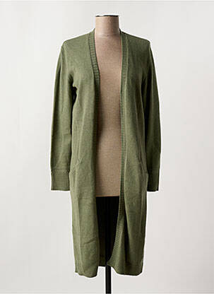 Vestă cu mâneci lungi verde CREAM femeie