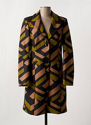 Palton lung negru RINASCIMENTO femeie