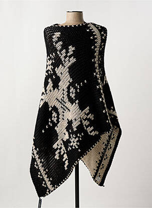Poncho  negru CERF femeie