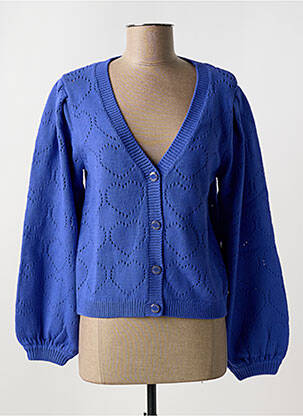 Vestă cu mâneci lungi albastru FABIENNE CHAPOT femeie