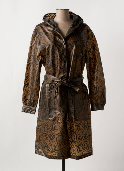 Impermeabil maro CREAM femeie