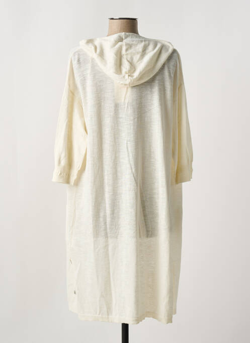 Vestă cu mâneci lungi bej YERSE femeie