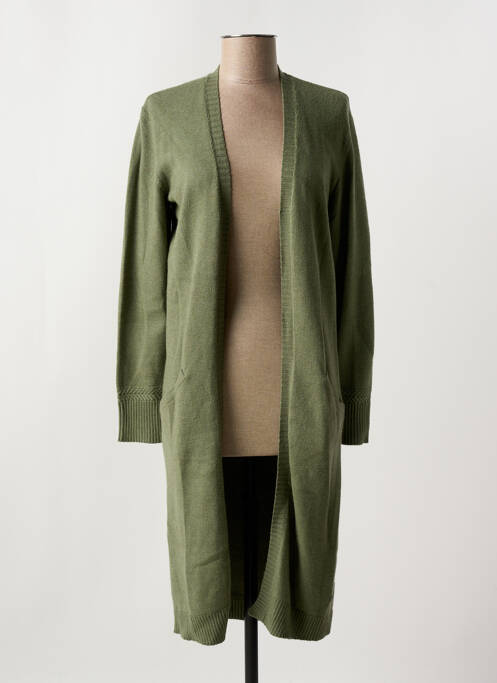 Vestă cu mâneci lungi verde CREAM femeie