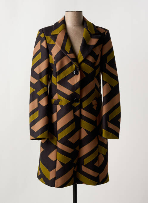 Palton lung negru RINASCIMENTO femeie