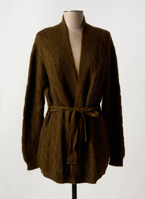 Vestă cu mâneci lungi verde LA PETITE ETOILE femeie