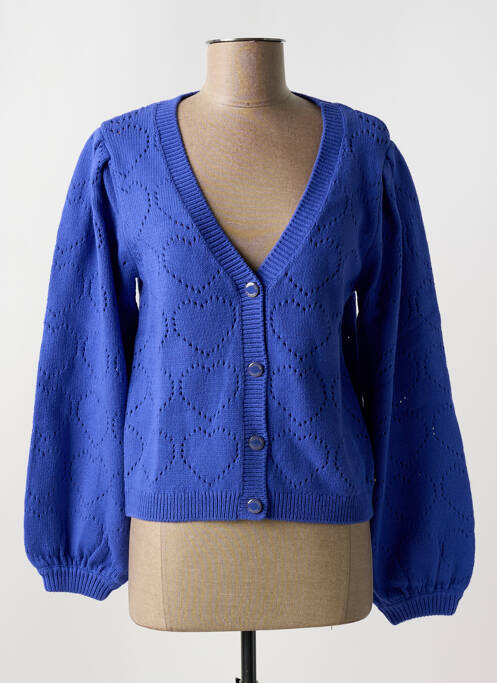 Vestă cu mâneci lungi albastru FABIENNE CHAPOT femeie