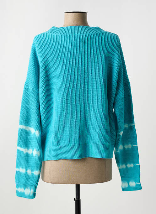 Vestă cu mâneci lungi albastru FIVE femeie