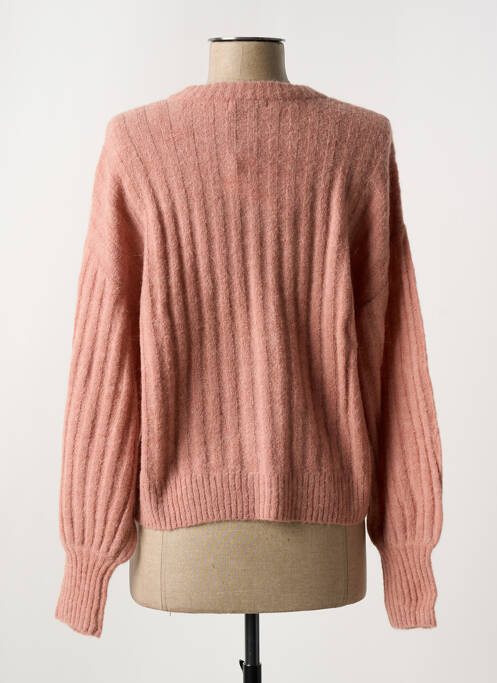 Vestă cu mâneci lungi roz MSCH COPENHAGEN femeie