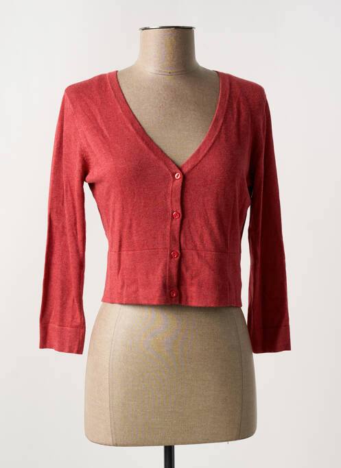 Vestă cu mâneci lungi elasticitate roșu ZILCH femme