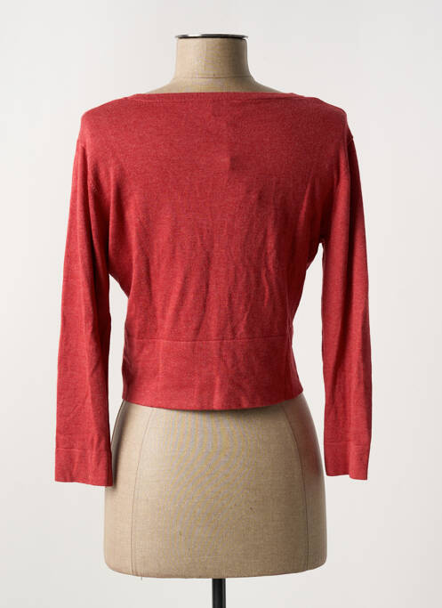 Vestă cu mâneci lungi elasticitate roșu ZILCH femme