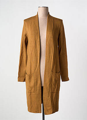 Vestă cu mâneci lungi maro ZILCH femeie