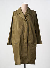 Trench buzunare fără glugă verde OOF WEAR femme