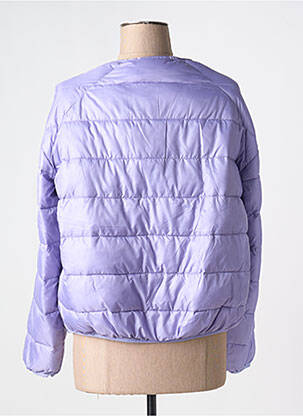 Geacă matlasată mâneci lungi fără glugă violet OOF WEAR femeie