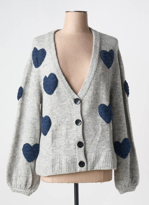 Vestă cu mâneci lungi gri FABIENNE CHAPOT femeie