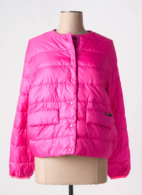 Geacă matlasată roz OOF WEAR femeie