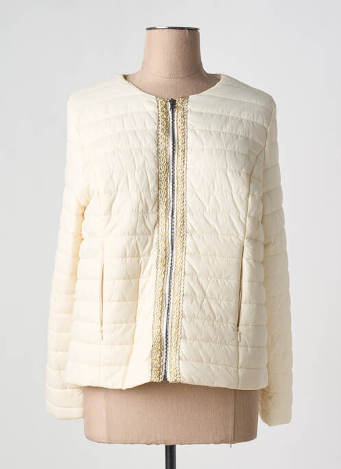 Geacă matlasată bej CREAM femeie
