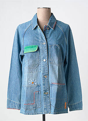 Jachete casual croială dreaptă albastru SCOTCH & SODA femeie