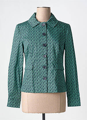 Jachete casual croială dreaptă verde ZILCH femeie