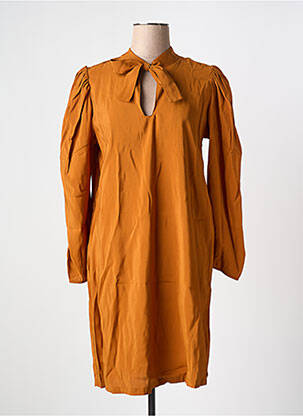 Rochie midi galben SCOTCH & SODA femeie