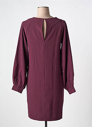 Rochie midi mâneci lungi mâneci lungi violet ICHI femeie