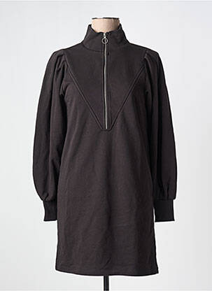 Rochie midi mâneci lungi mâneci lungi negru SCOTCH & SODA femeie