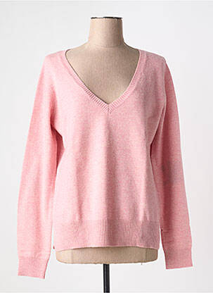 Pulover roz FIVE femeie